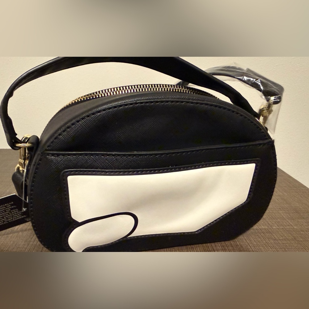Karl Lagerfeld Black and Pink Crossbody Bag - Picture 4 of 6
